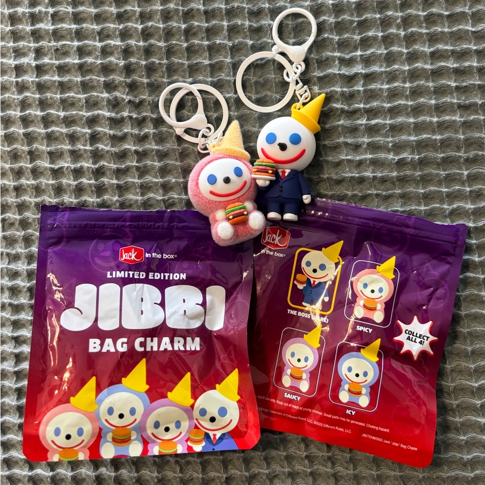 JIBBI Jack in the Box bag charms